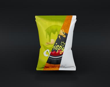 Mockup chips avec différent étiquette
